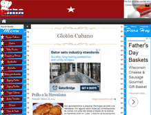 Tablet Screenshot of glotoncubano.com